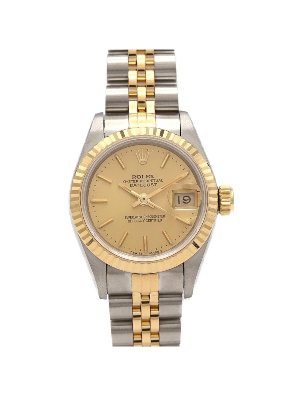 Rolex Datejust Stainless Steel Yellow Gold Automatic